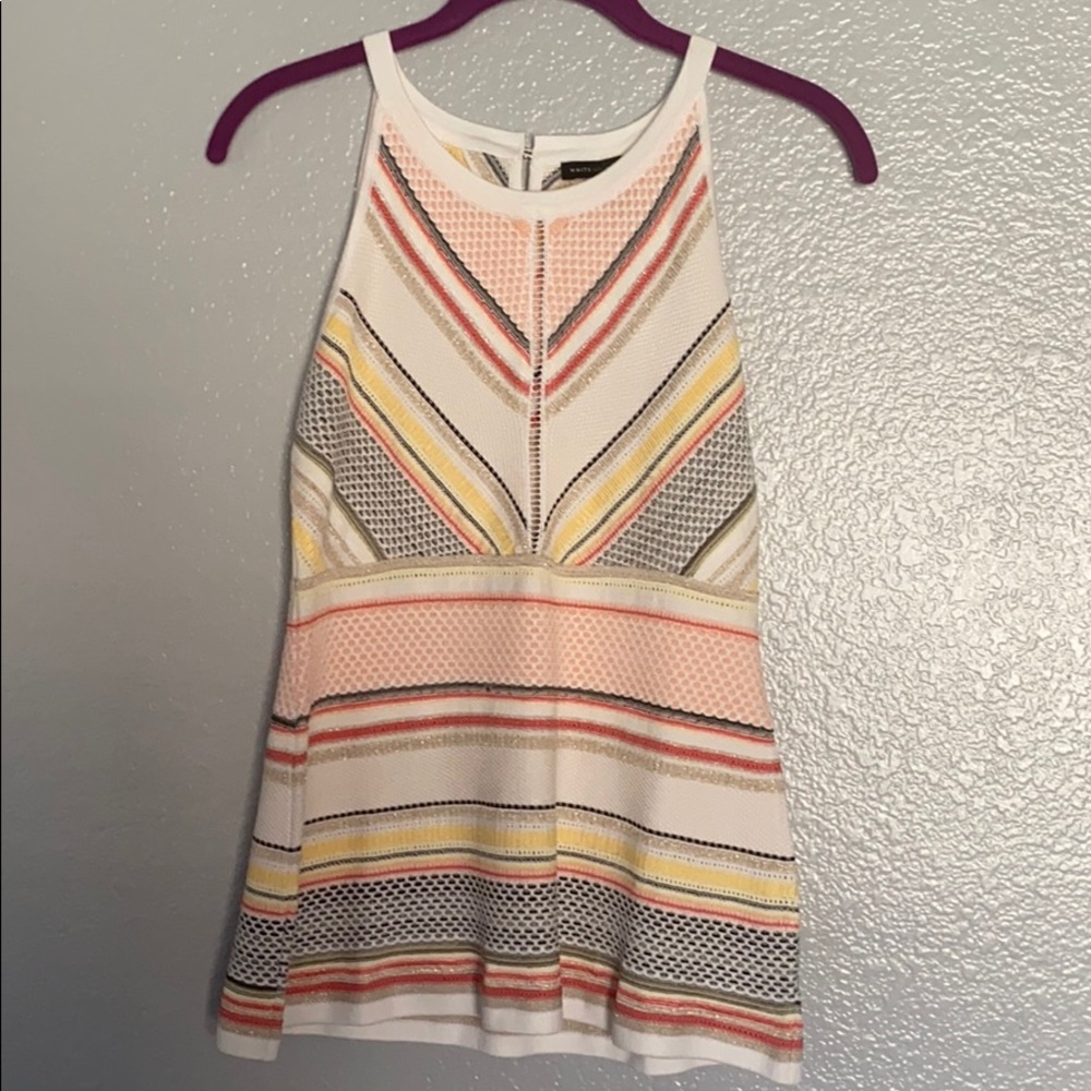 NWT WHBM knit halter top in XS